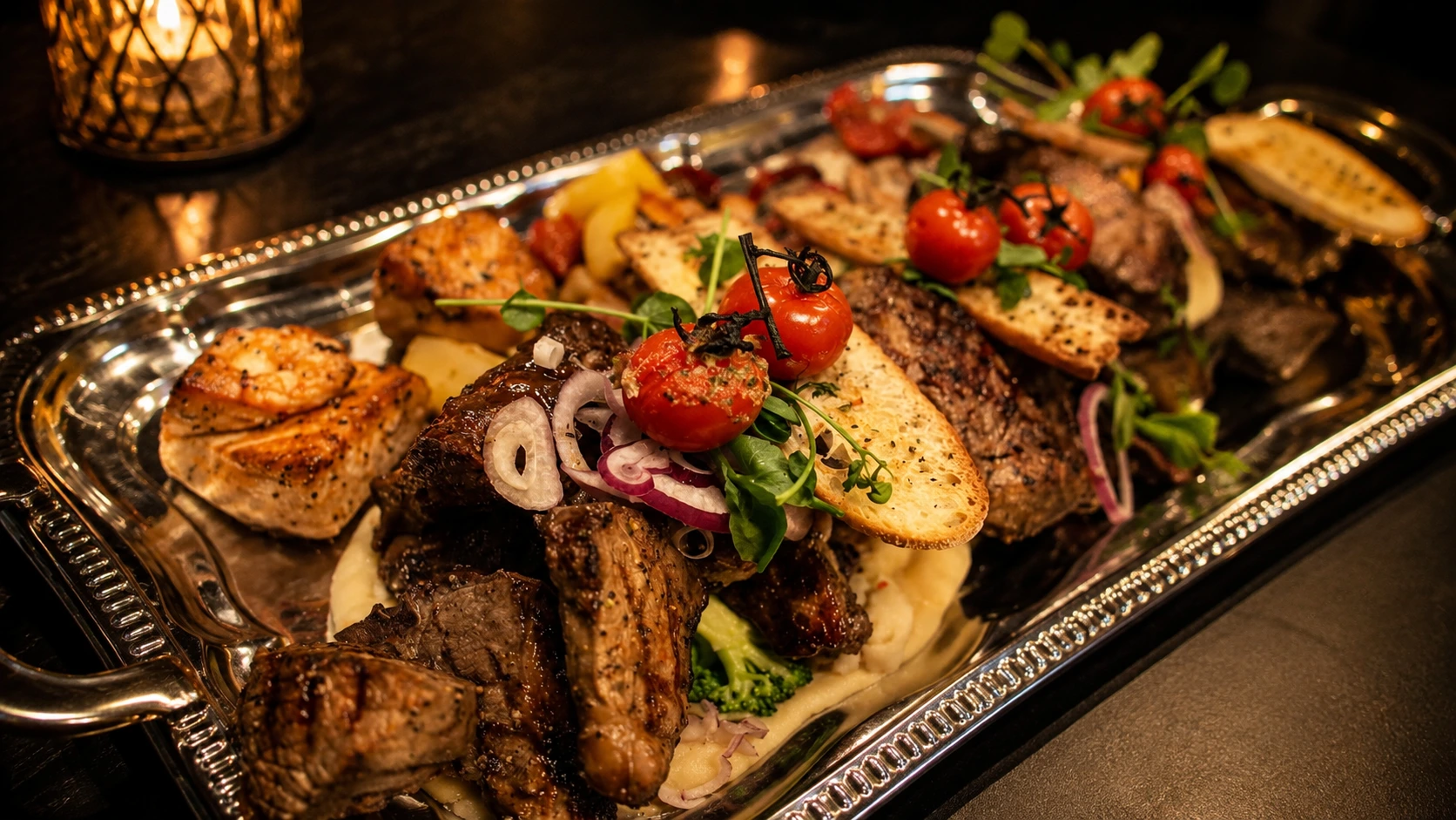 Mixed grill platter van La Griglia